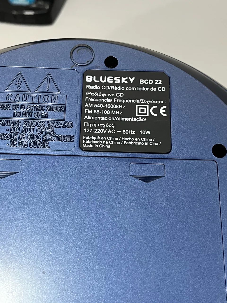 Rádio Bluesky BCD 22 funcionando  - Foto 2