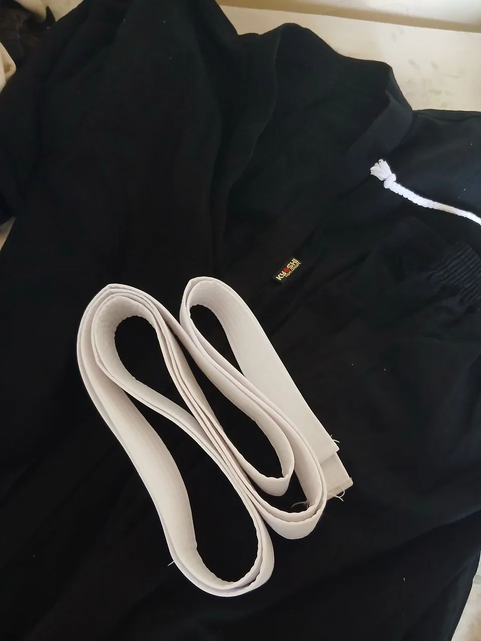 KIMONO DE KARATÊ PRETO A5  - Foto 2