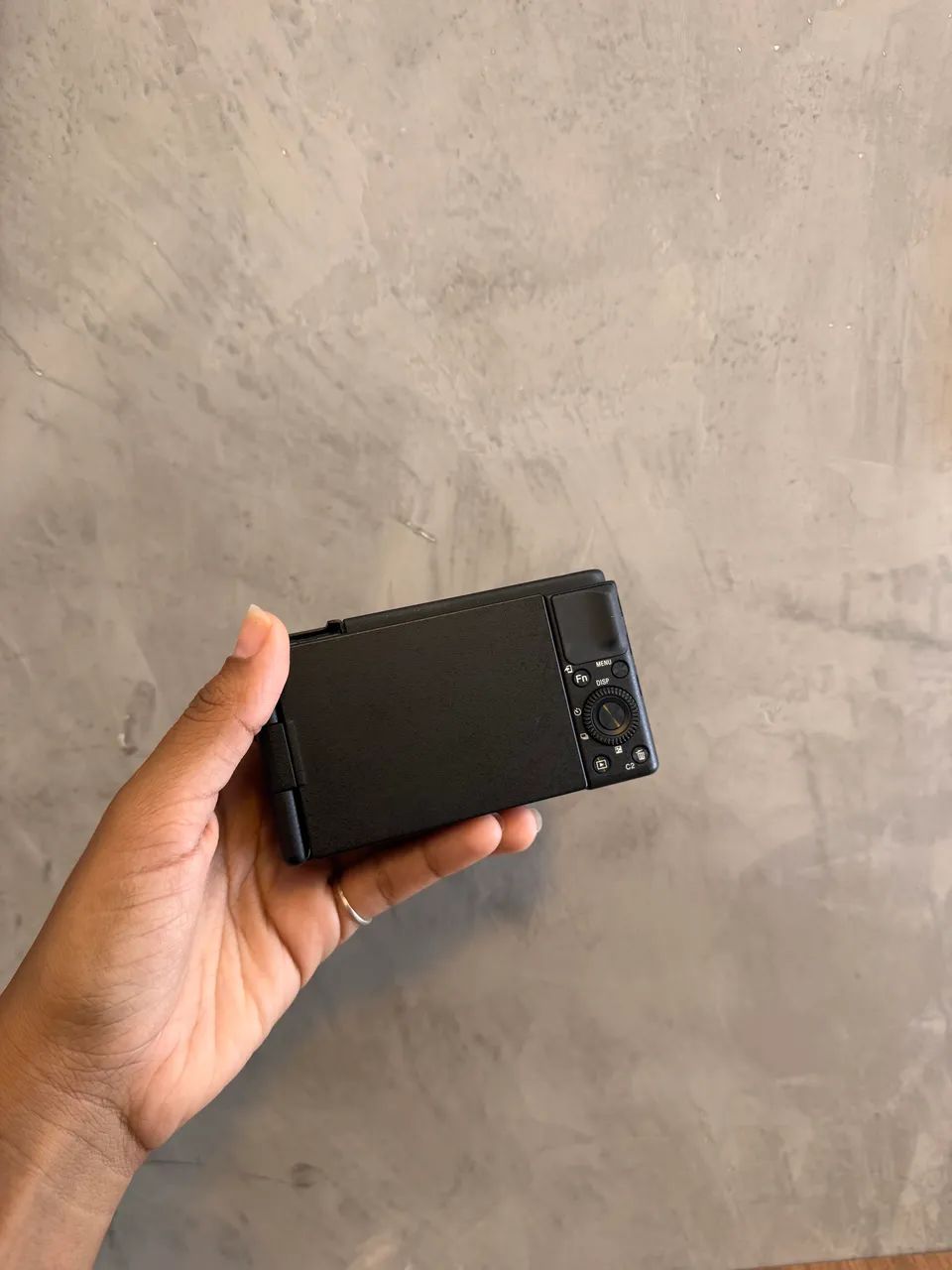 Câmera ZV-1 compacta preta  - Foto 3