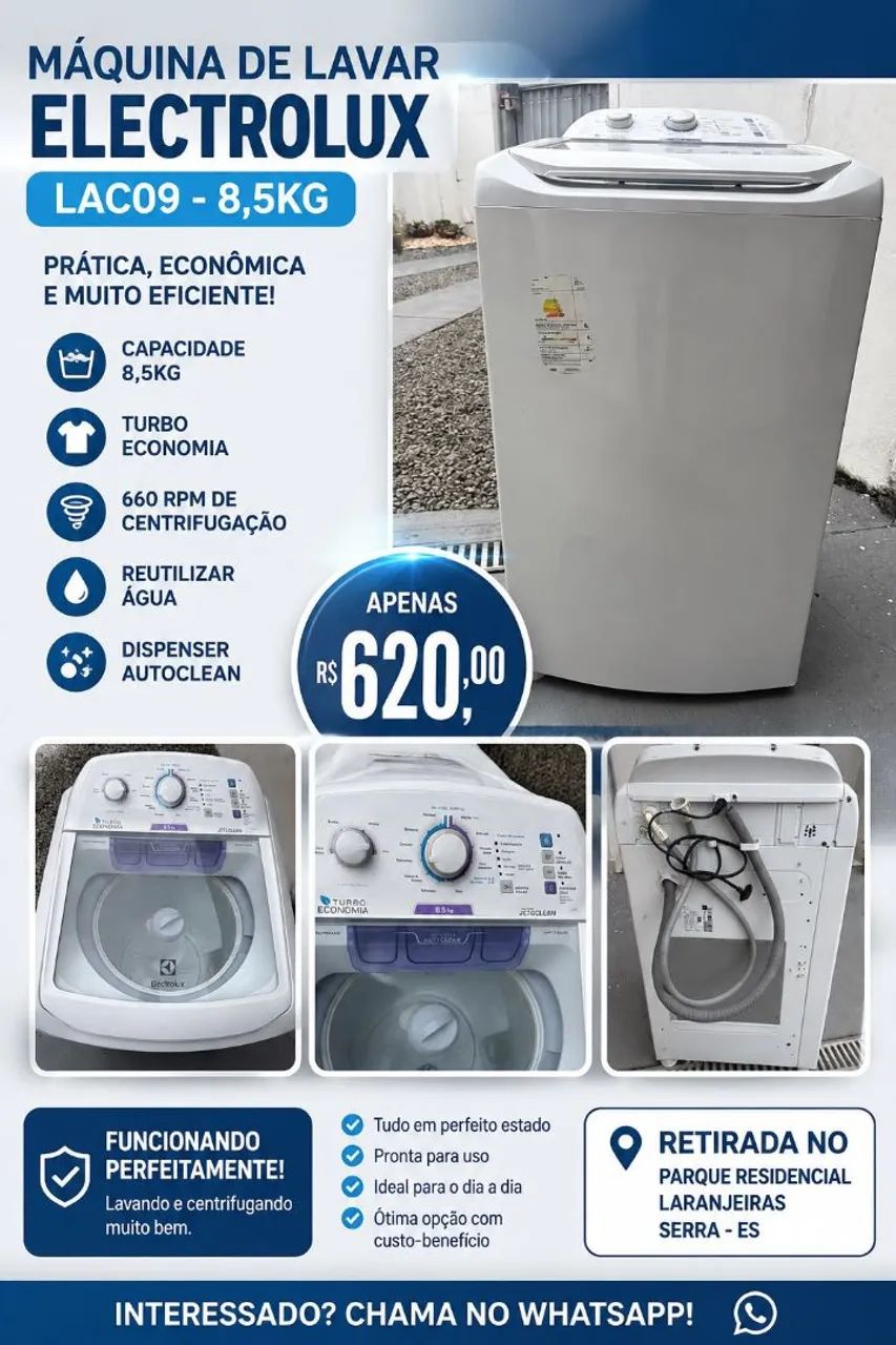 Máquina de lavar
