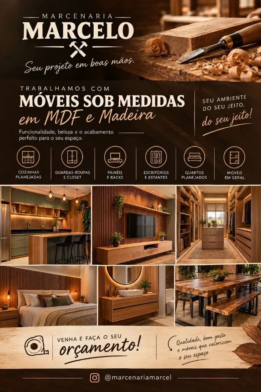  Móveis Planejados em MDF e Madeira Sob Medida ? Cozinhas, Closets e Armários - Foto 2