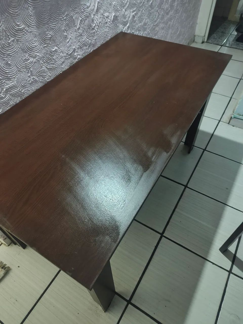 Mesa de madeira 4 lugares