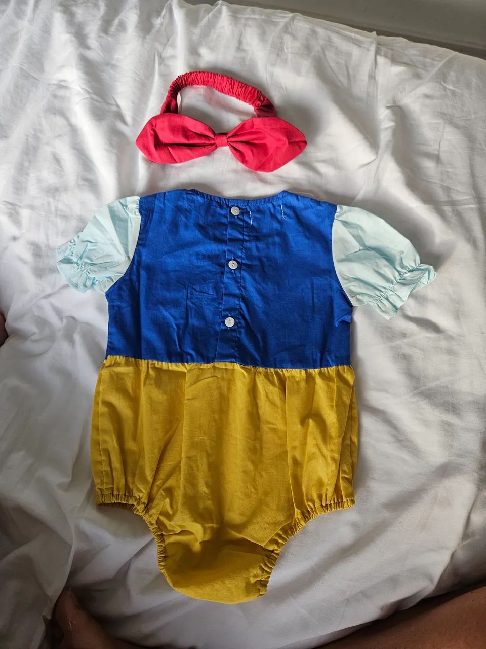 Roupa bebe Branca de neve - Foto 3