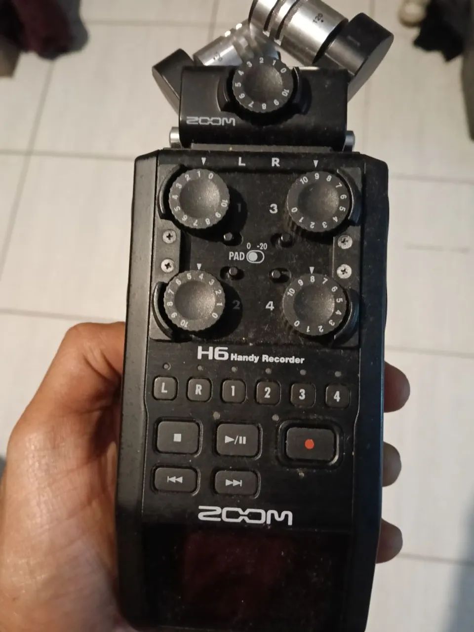 Gravador zoom