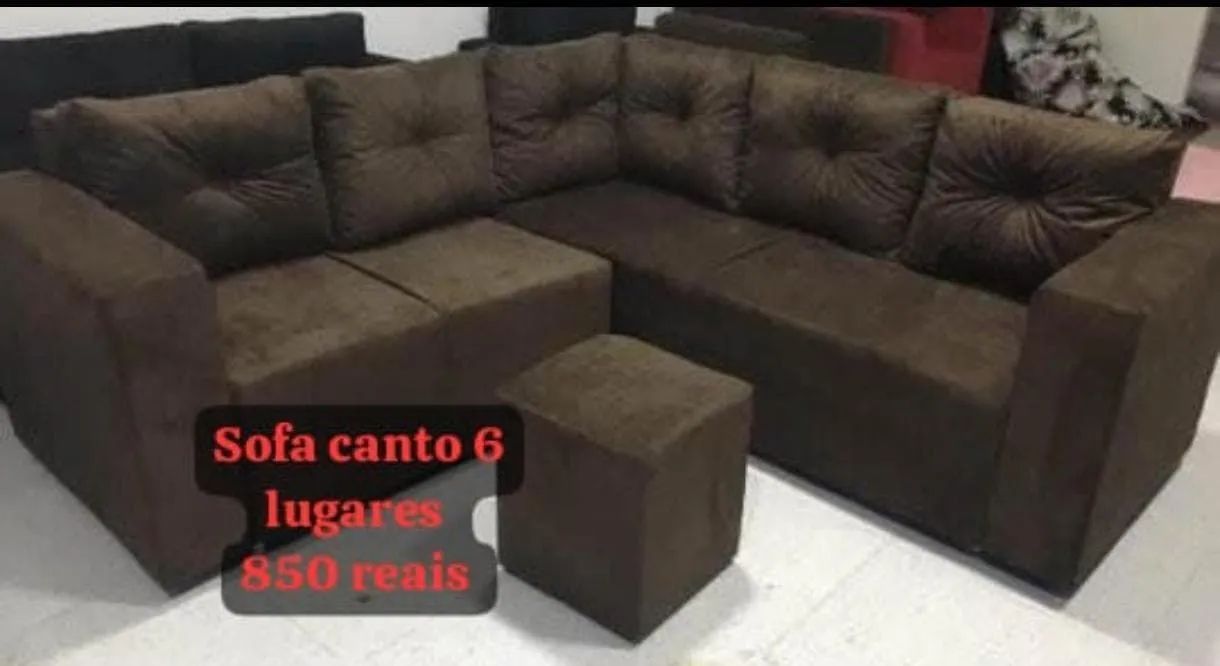 LINDOS SOFÁ DE CANTO ENTREGA GRÁTIS  - Foto 3