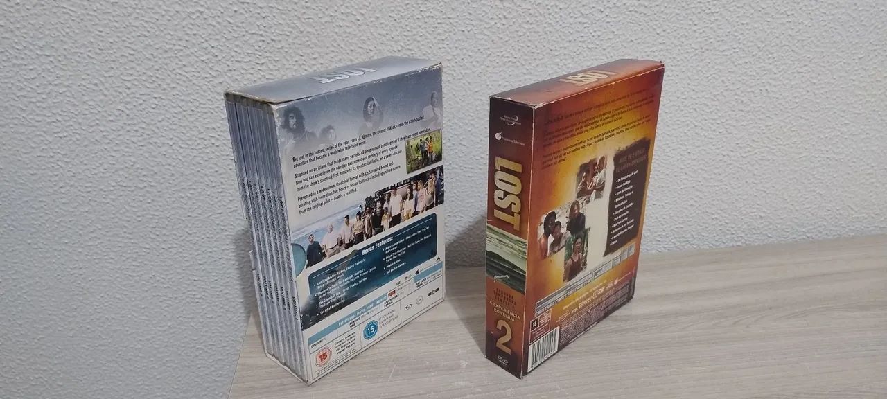 2 box DVD LOST temporadas 1 e 2 - Foto 2