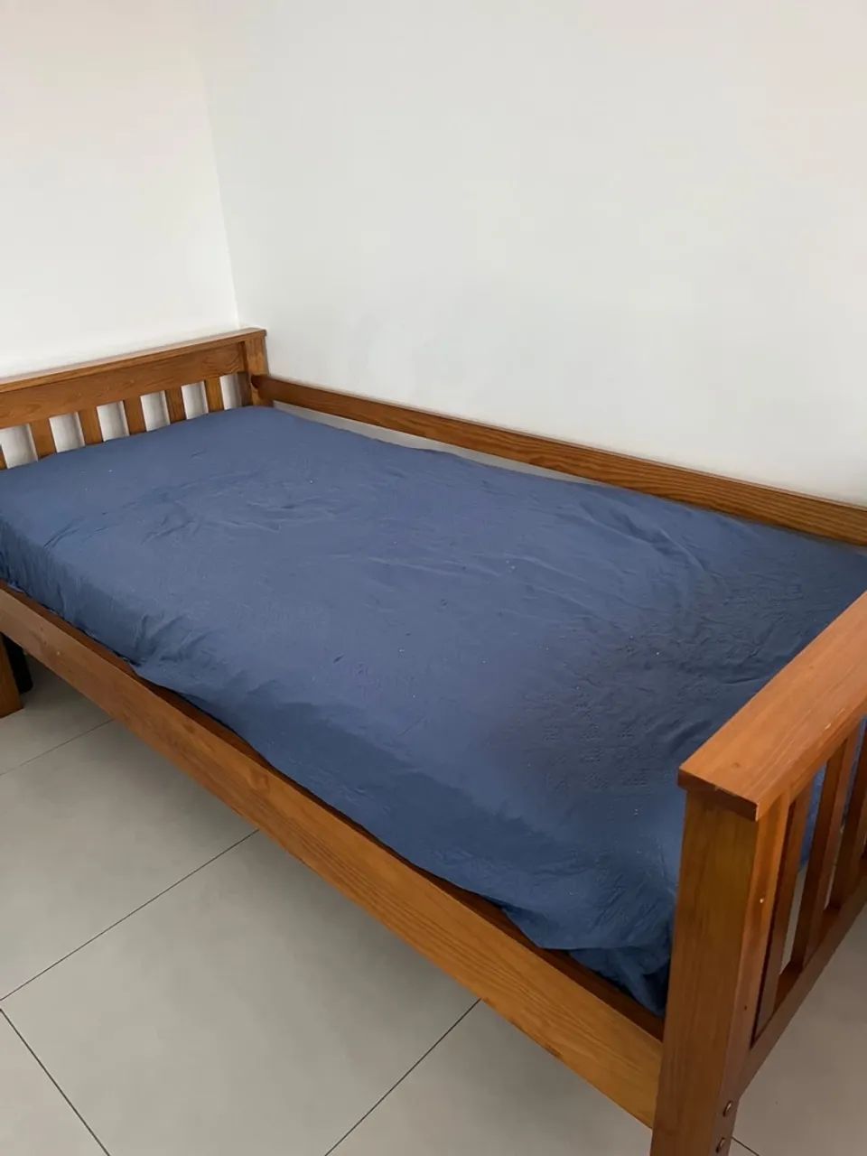Cama solteiro completa- Colchão Castor molas ensacadas  - Foto 2