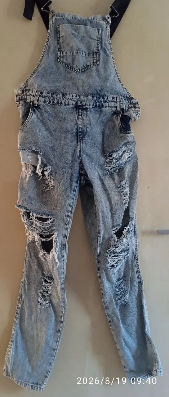 Macacão jeans  - Foto 2