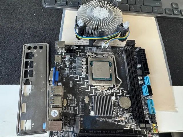 Processador + Placa Mãe H81 LGA 1150 - DDR3 (4ª Geração Intel) - Foto 4