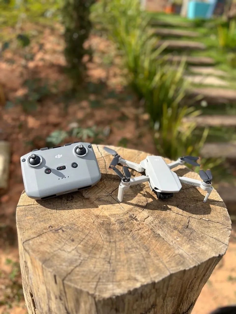 Drone DJI Mini 2 (Combo) - Seminovo, 2 Baterias + Bolsa - Impecável
