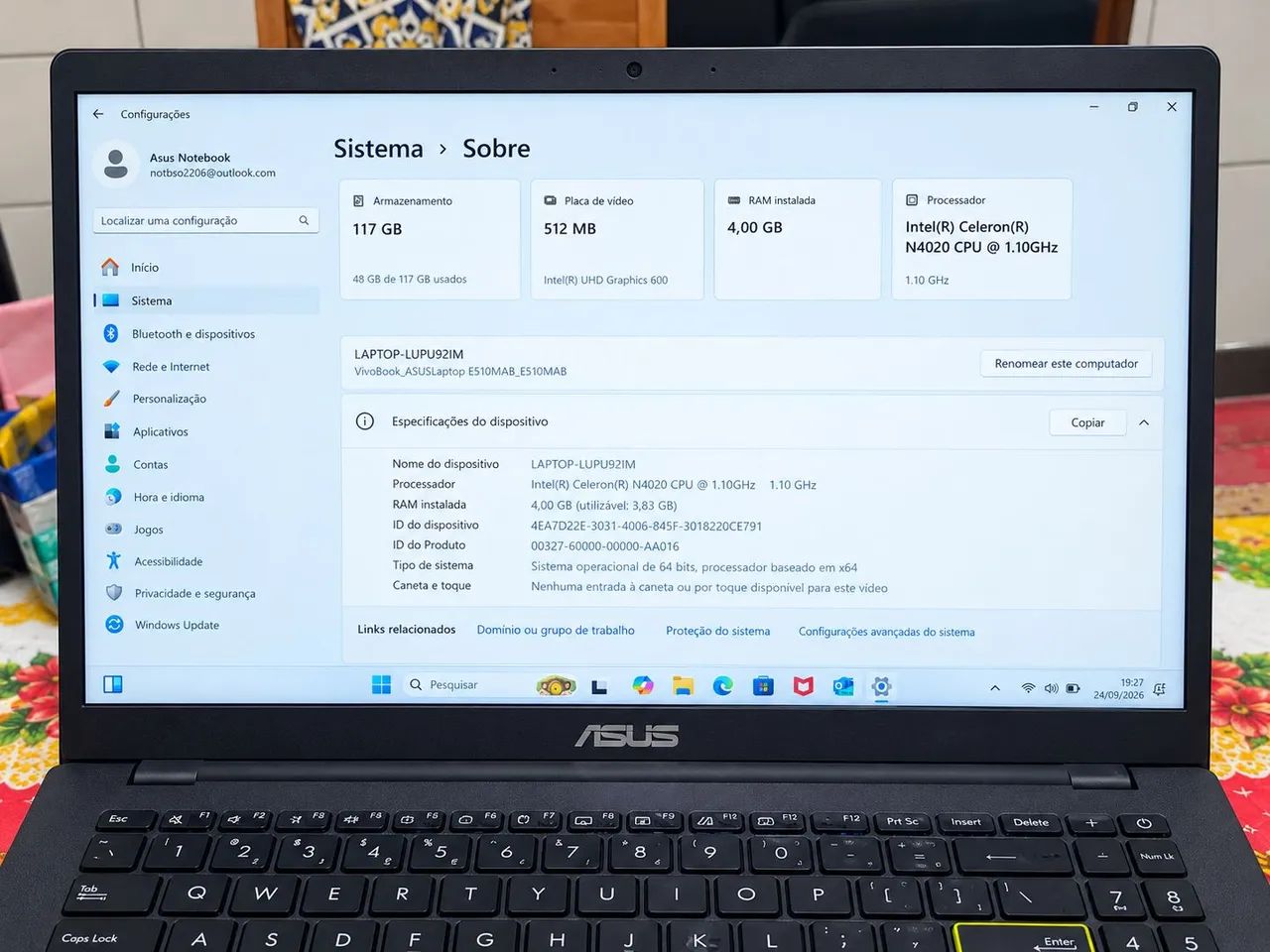 Notbook ASUS - Foto 2