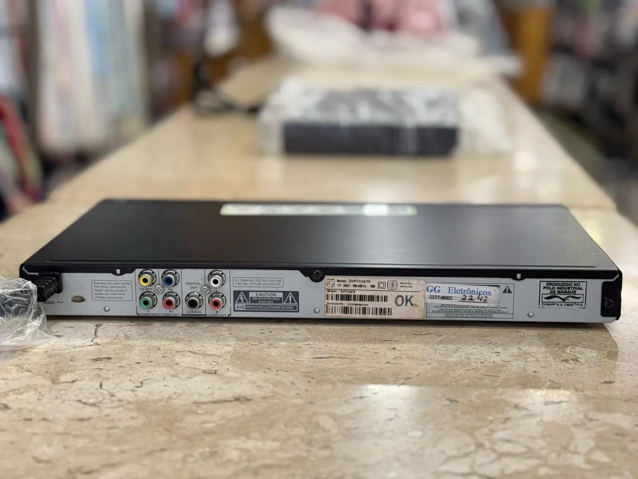 DVD Philips 3124 sem controle - Foto 5