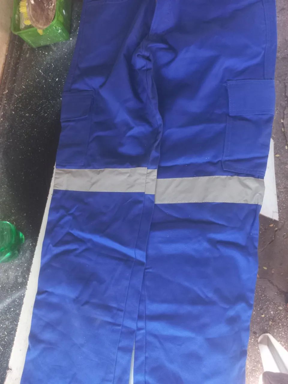 Calça com sinalização 