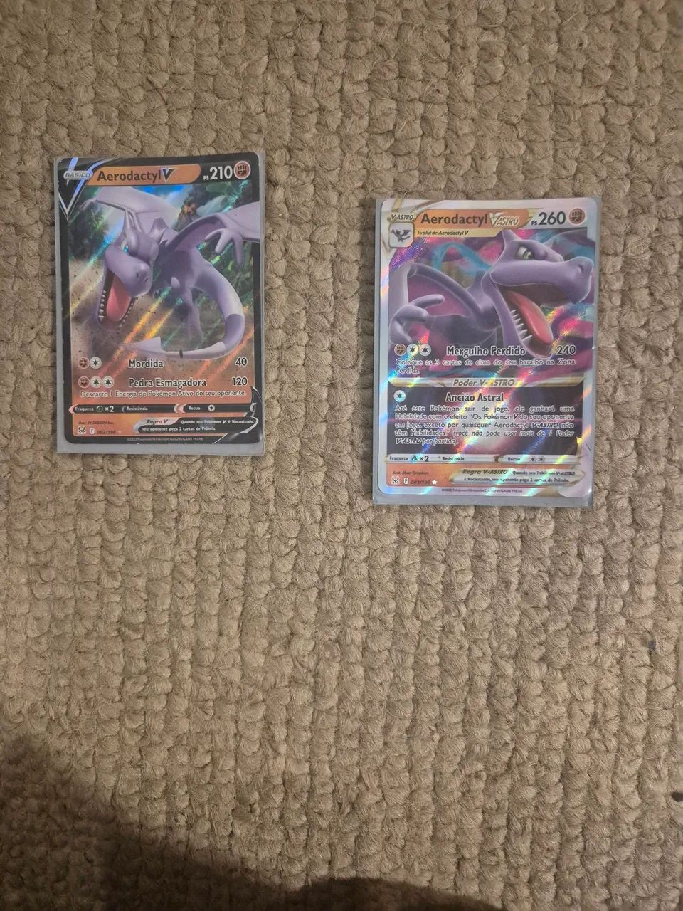 Aerodactyl v e Vastro