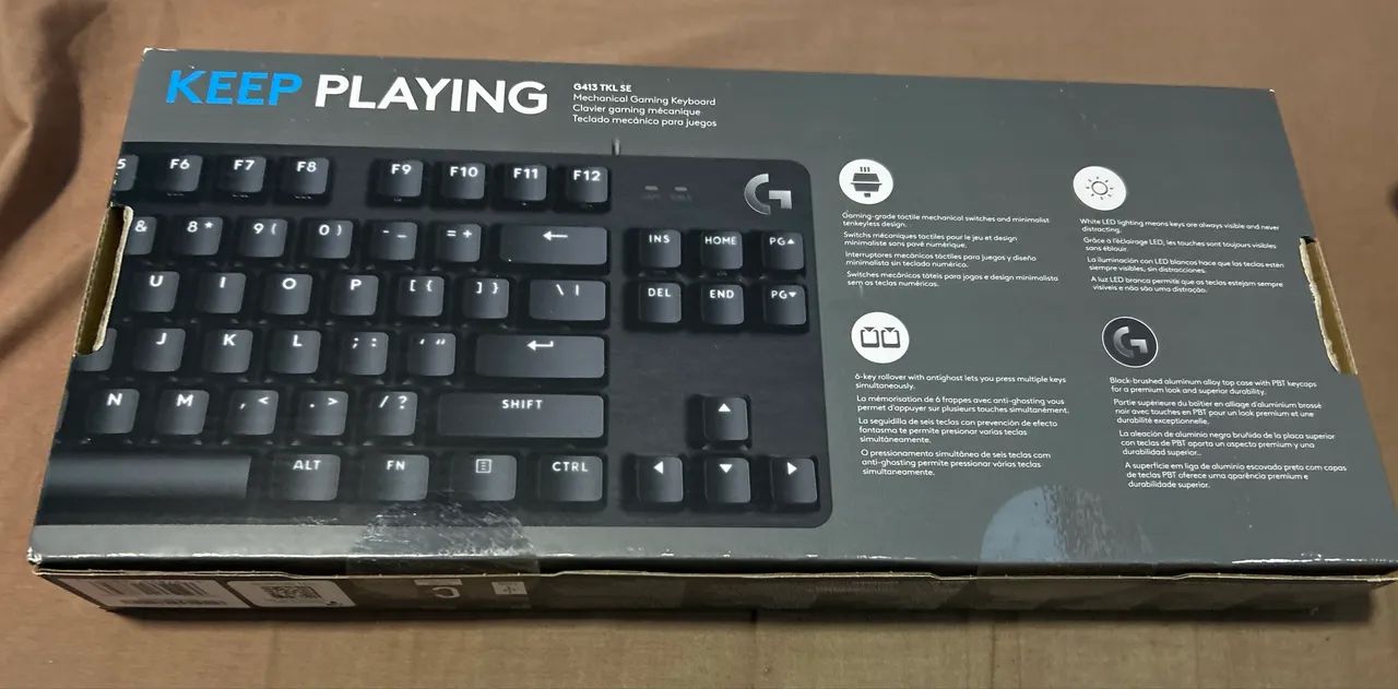 teclado mecânico Logitech G413 TKL SE - Foto 3