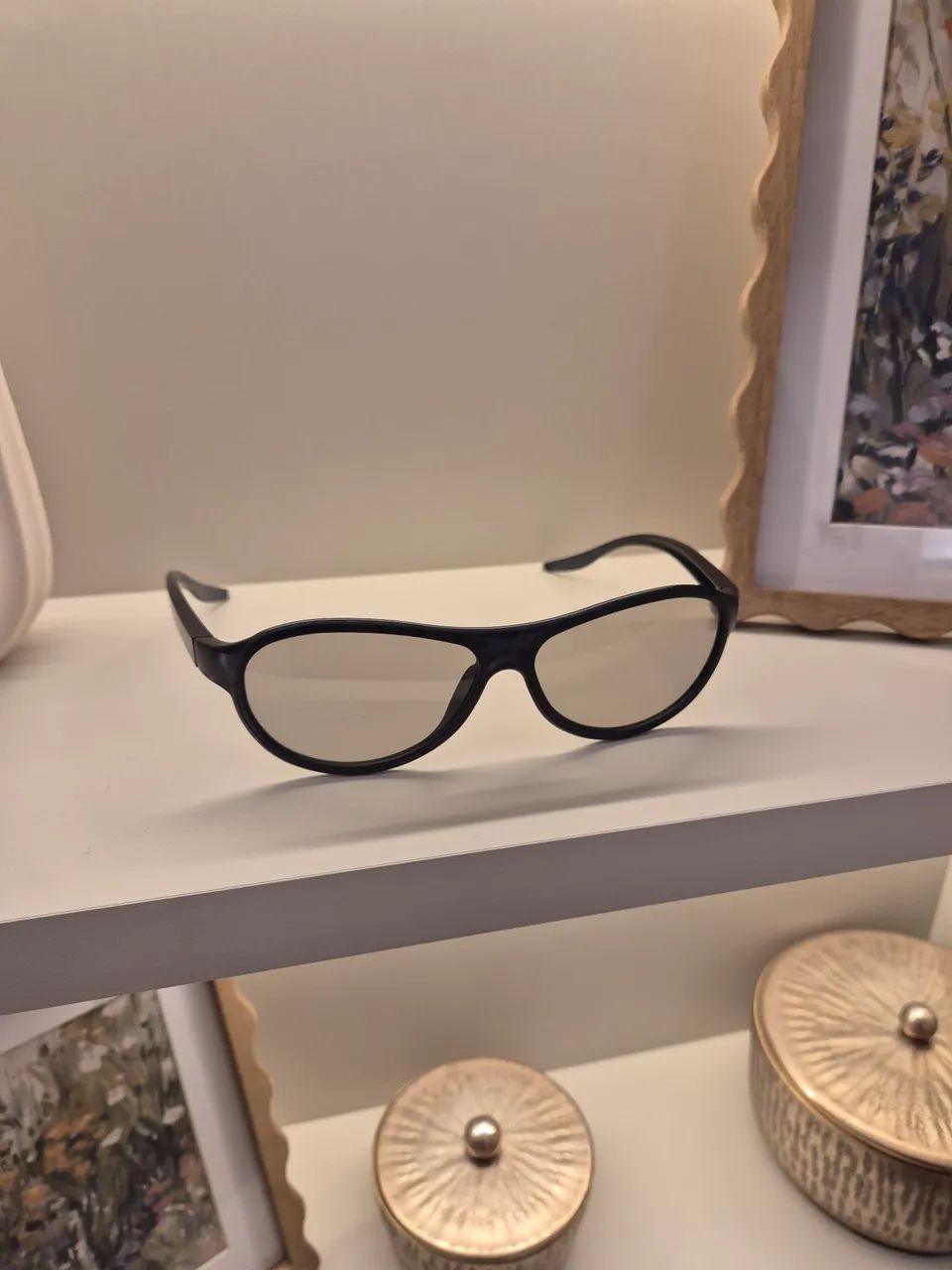 Óculos preto 3d LG - Foto 4
