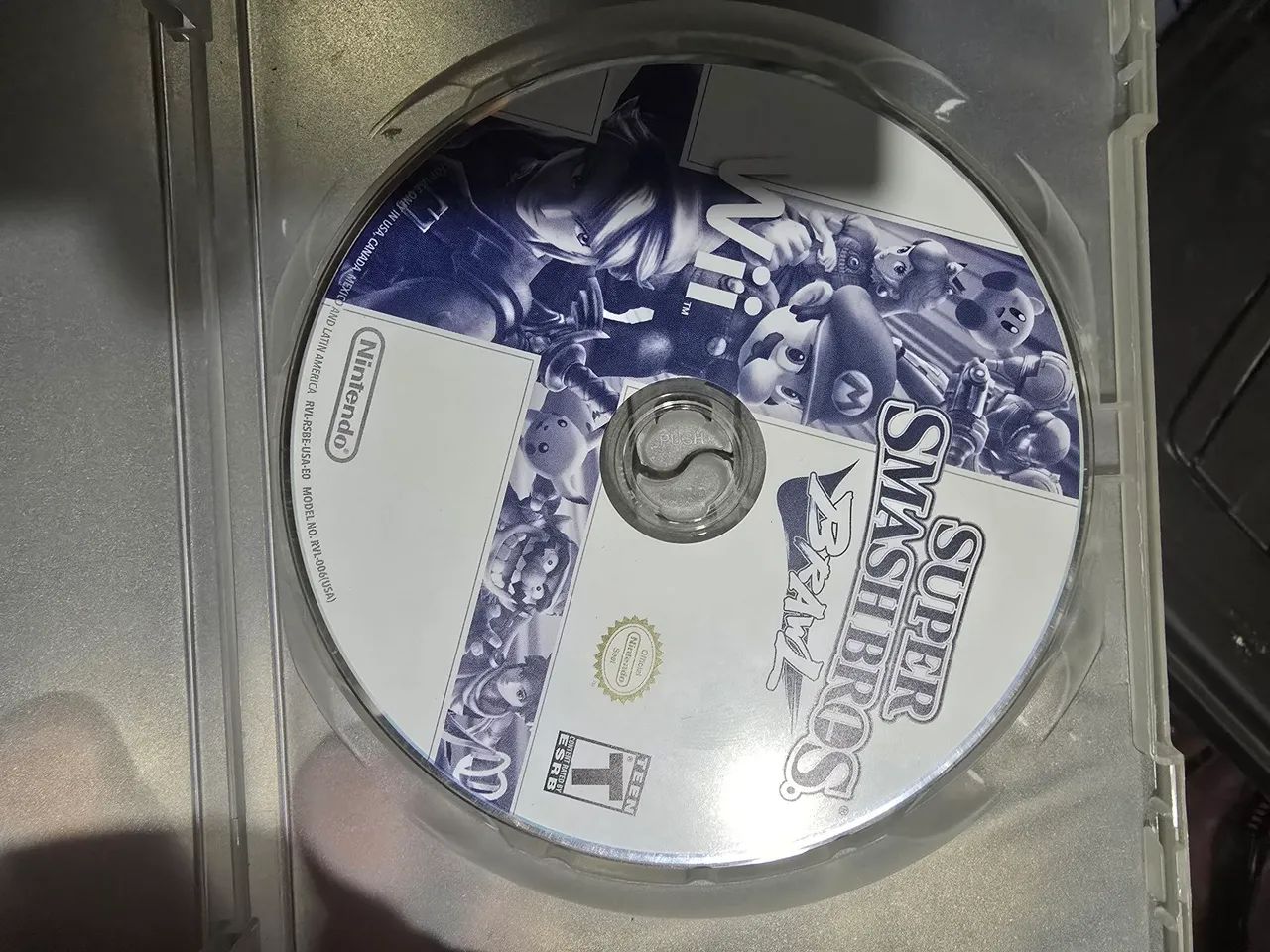 Nintendo wii-Super smash bros wii