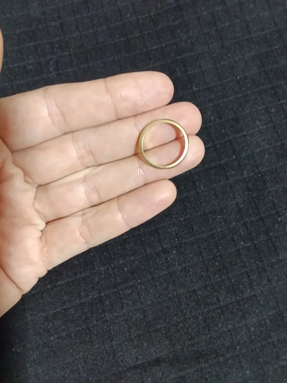 Aliança ouro 18 k  - Foto 4
