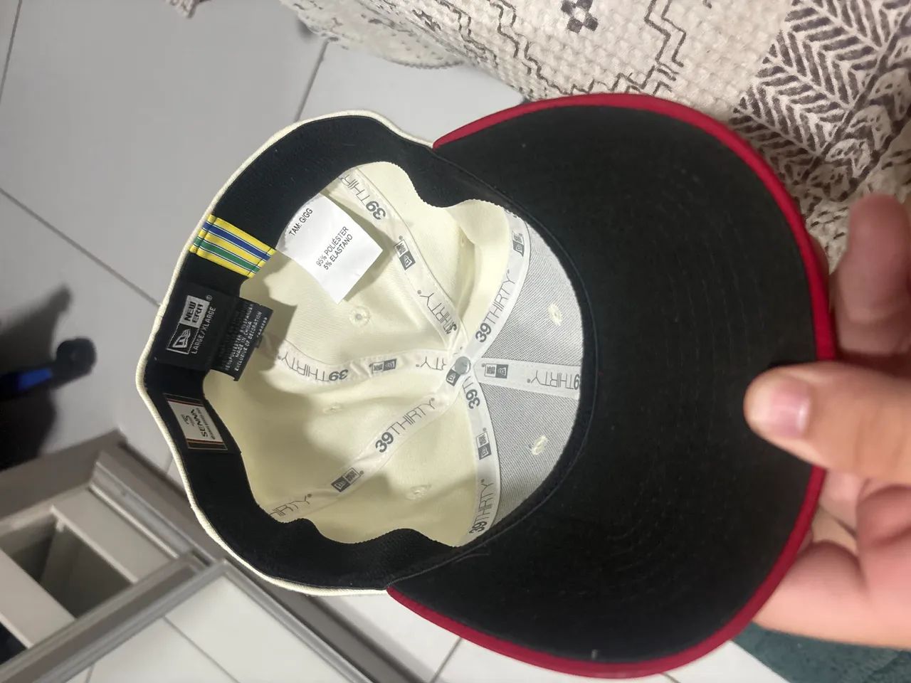 Boné ORIGINAL edição limitada do Senna, da NEW ERA - Foto 3