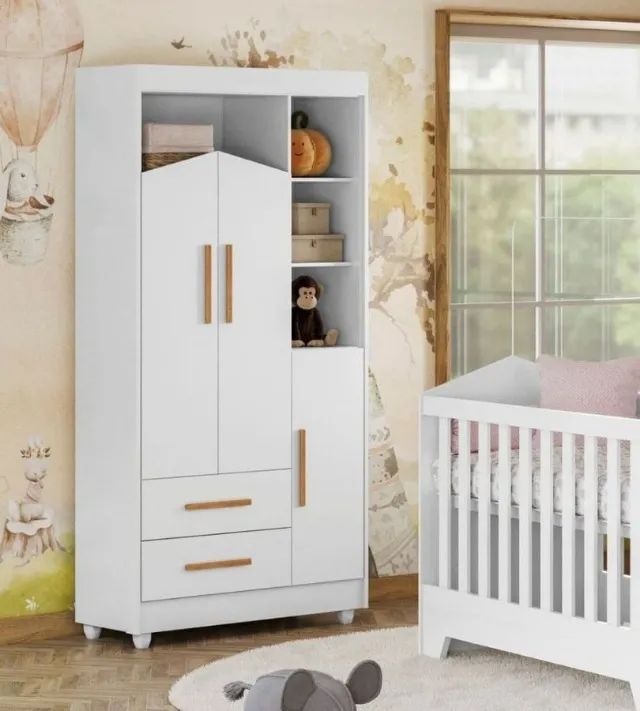 Kit quarto de bebê DUDA INFANTIL COMPLETO - Vellari Moveis - Foto 3