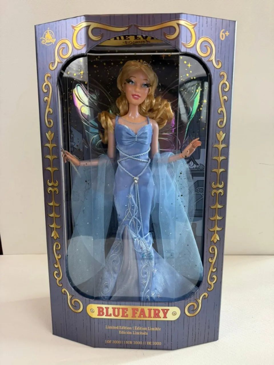 BONECA FADA AZUL  DISNEY STORE EDICAO LIMITADA