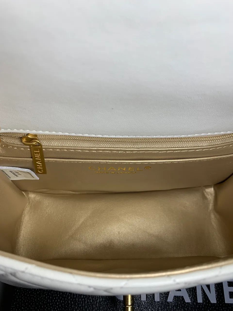 Bolsa Chanel branca  - Foto 5
