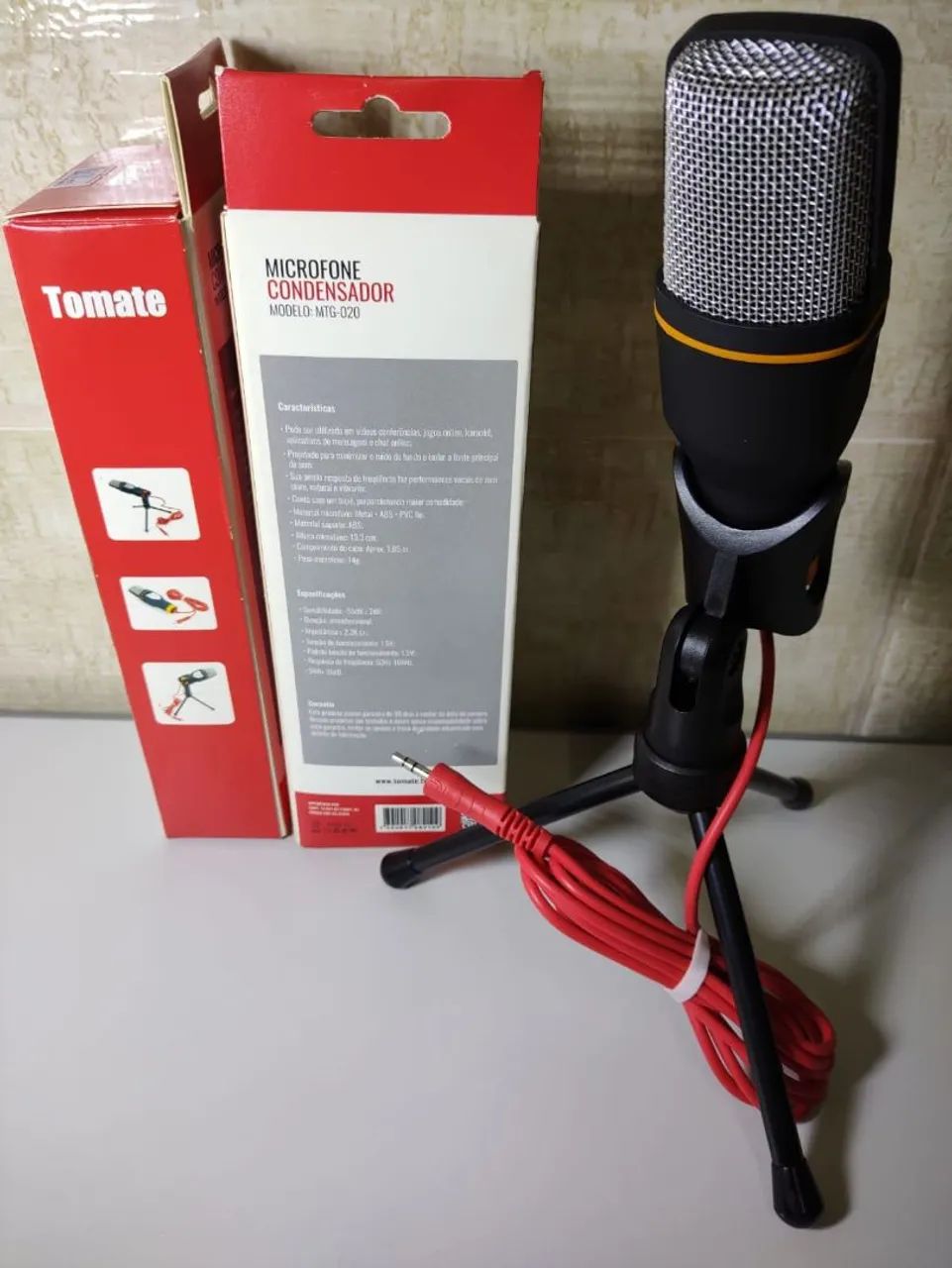 Vendo microfone condensador MTG-020 - Foto 2