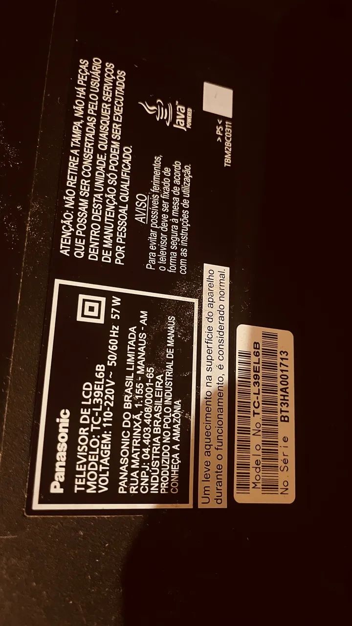 Vendo Smart Tv Panasonic 39 Polegadas - Foto 2