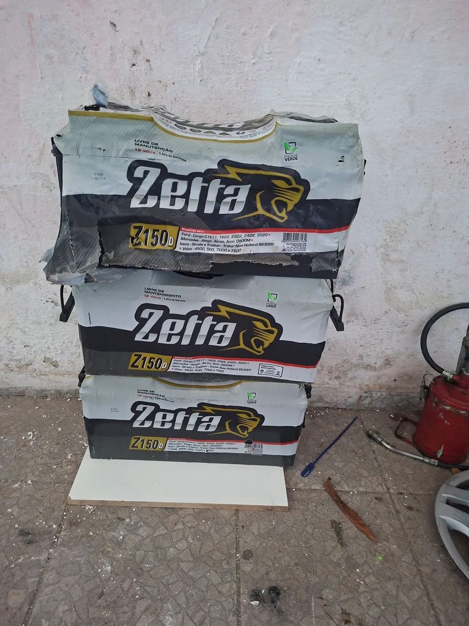 Vendo bateria 150 nova fakar com josinaldo 