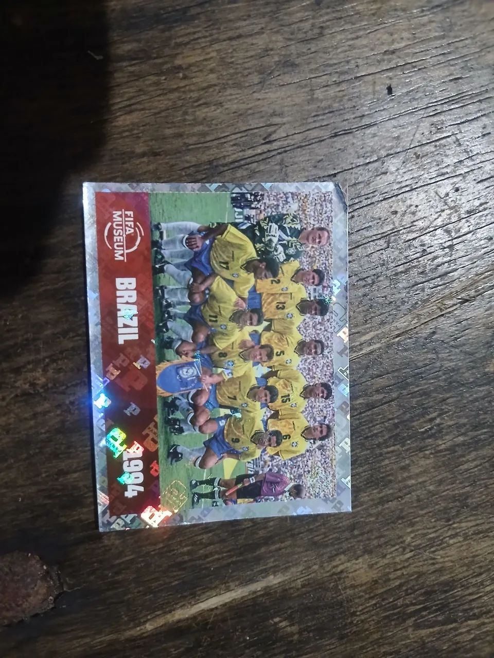 Figurinha da copa Fifa museu 1994