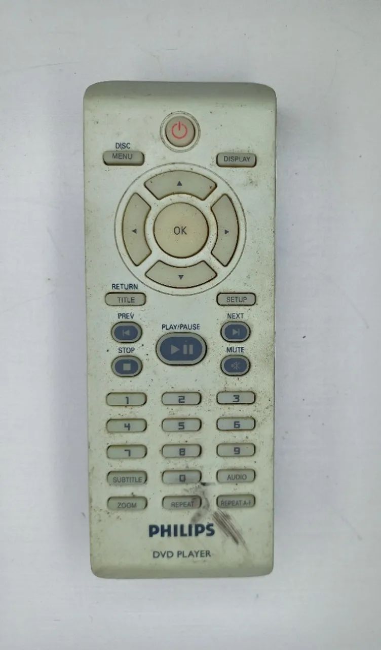 Controle Remoto DVD Philips