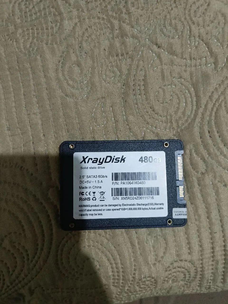 SSD XrayDisk 480 gigas  - Foto 2