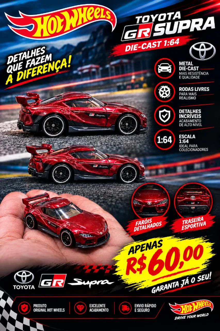 Hotwheels Toyota Supra MK5 do Pack