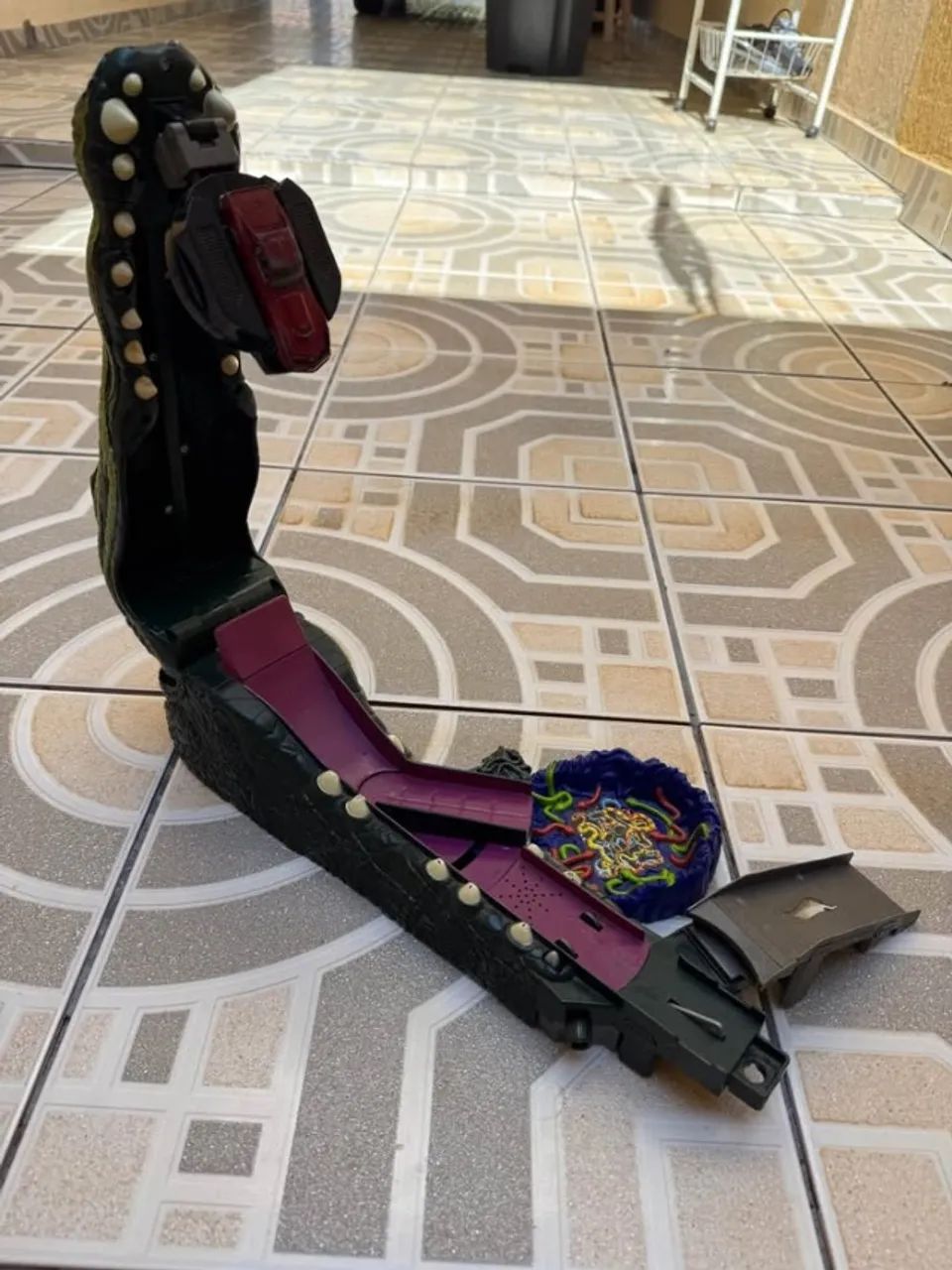 Pista Hot Wheels Ataque do Crocodilo Usada - Foto 3