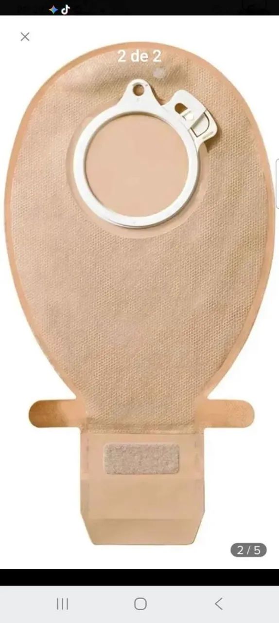 Kit de bolsa de colostomia 