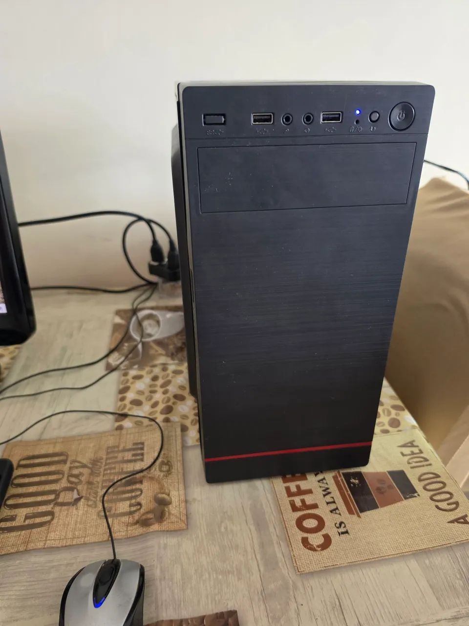 PC COMPLETO I3 COM 8GB DE RAM E MONITOR - Foto 4