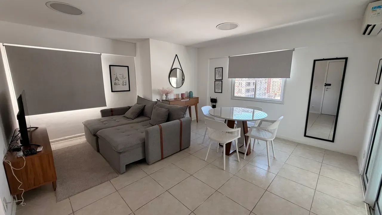 Quarto e sala à beira mar da praia Jatiuca - Foto 5