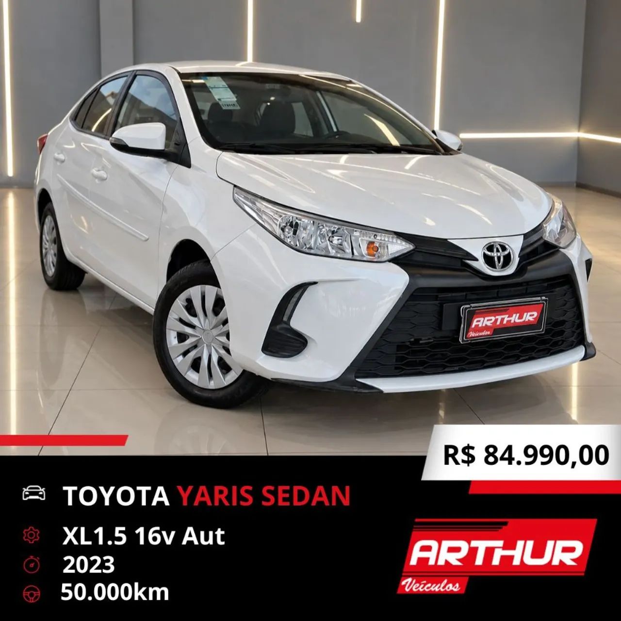Toyota Yaris XL Live Sedan 1.5 Flex 16V 4P AUT 2023 2023
