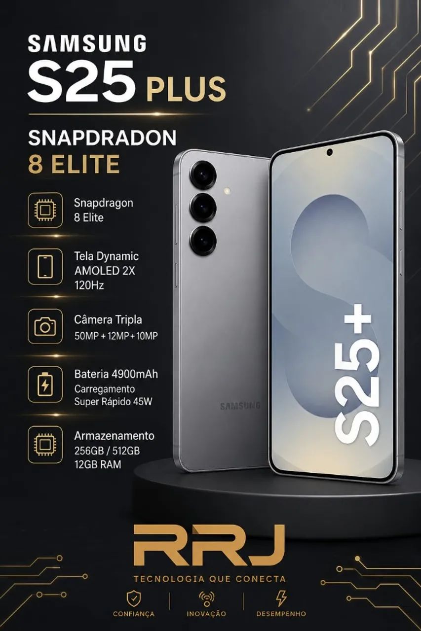 Galaxy S25 Plus 12GB 256GB Snap8Elite 