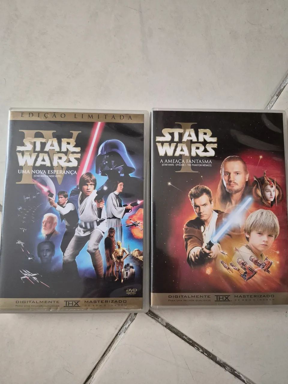 DVD STAR Wars Álbum Duplos, edição Limitada. 