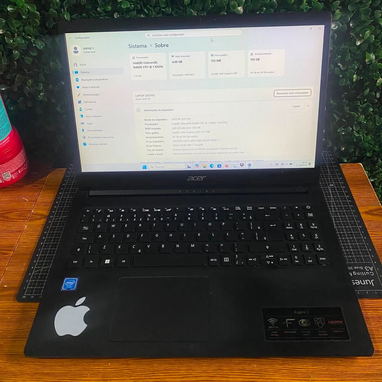 Notebook Aspire 3 - Foto 2
