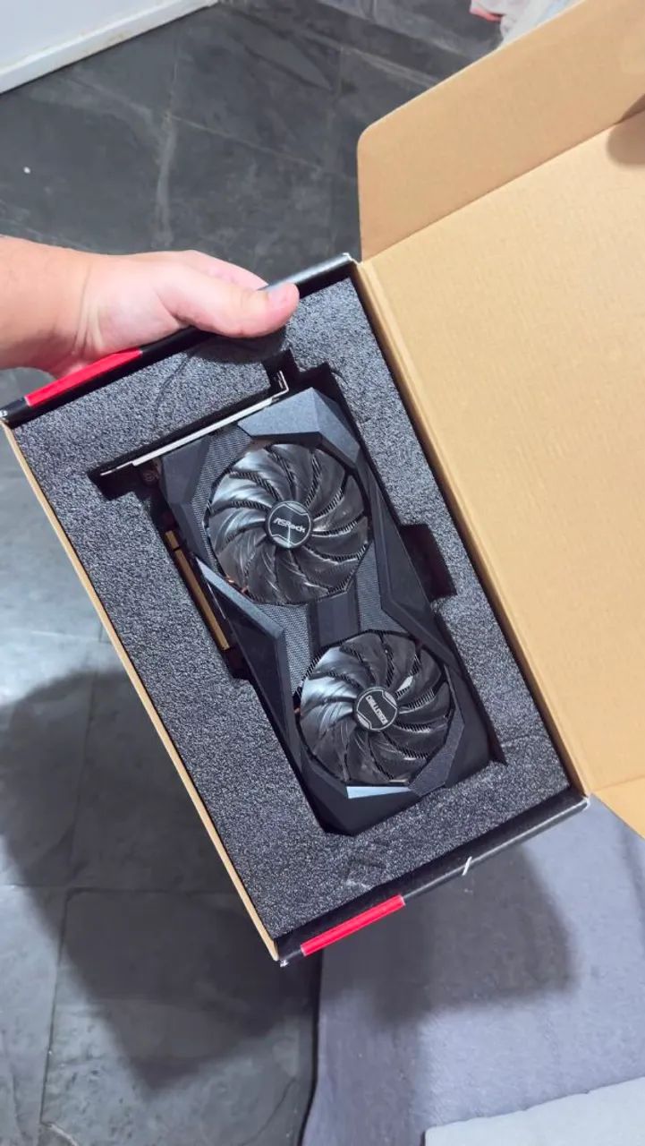 Placa de vídeo, RX 6600 ASROCK