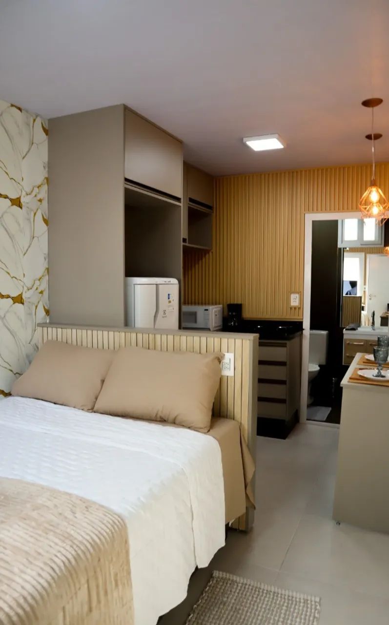 STUDIO DE 15 M2 COM MOBILIA COMPLETA - Foto 4