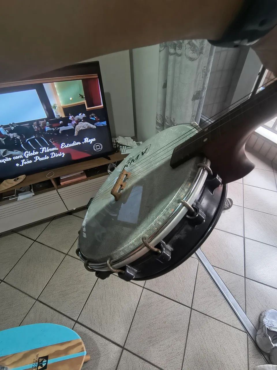 BANJO RMV COM CAPA CONSERVADO - Foto 3