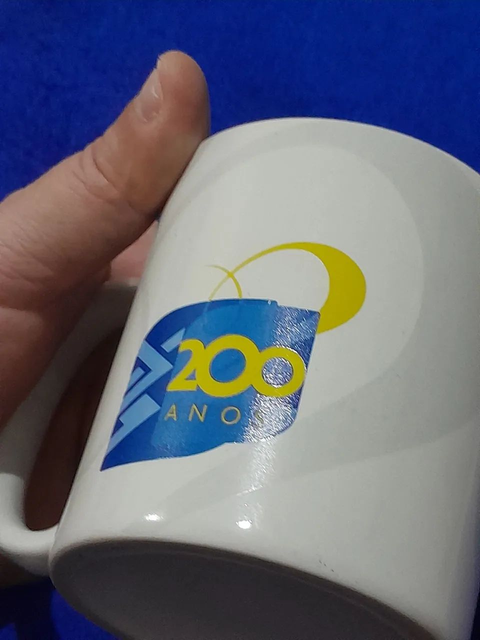Caneca antiga de porcelana comemorativa!