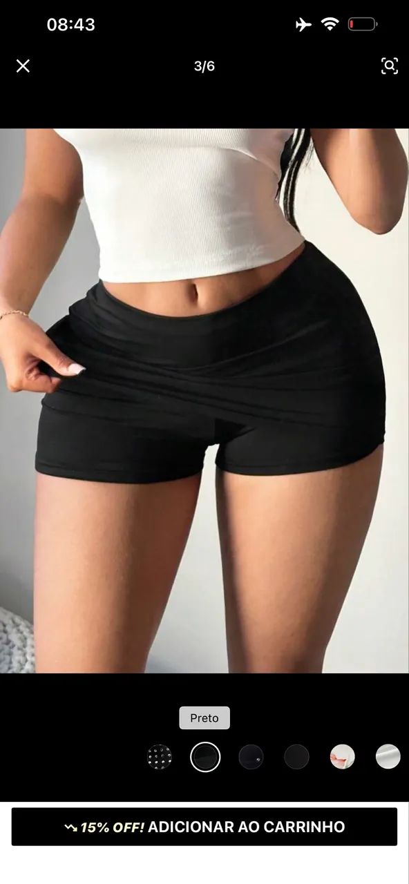 vende-se short saia  - Foto 3
