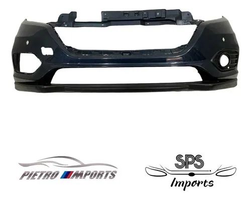 Parachoque Dianteiro Honda Hrv 2019 2020 2021 Original Azul