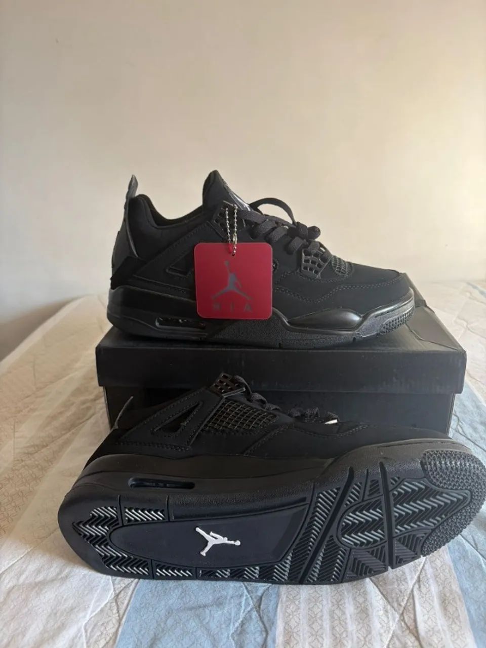 Nike Air Jordan 4 Black Cat - Foto 3