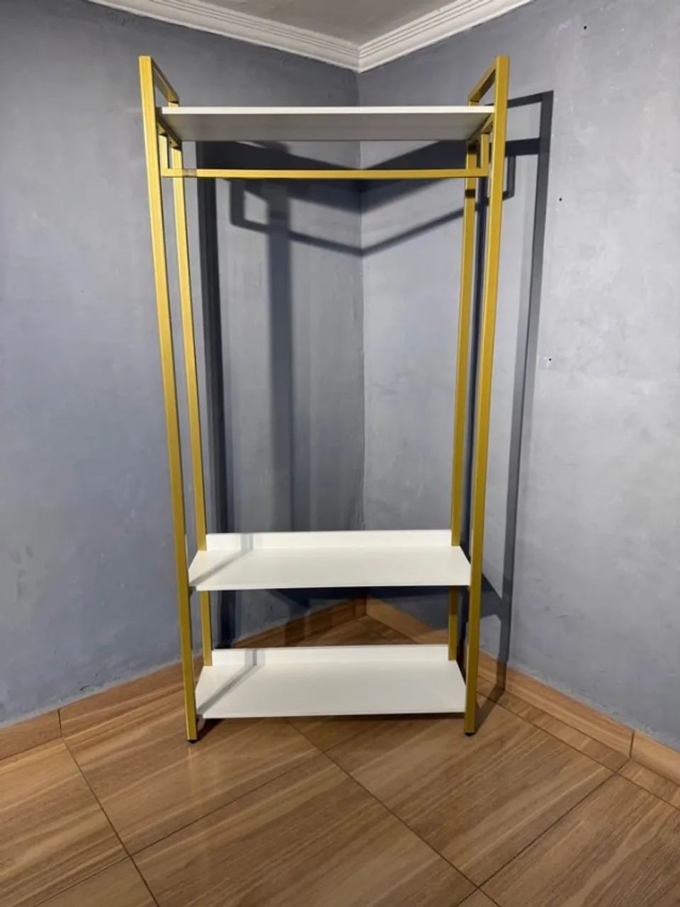 Estante cabideiro MDF e Metalon direto da fabrica  - Foto 2