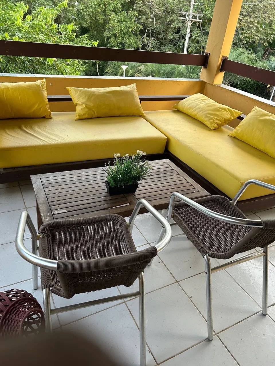 Sofa duas partes área externa  - Foto 3